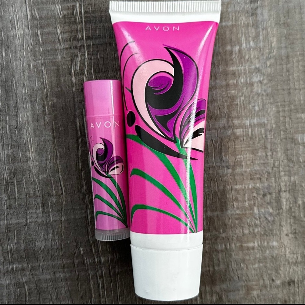 💞 New Avon Spring Candy Lip Balm & Skin So Soft Hand Cream Gift Set